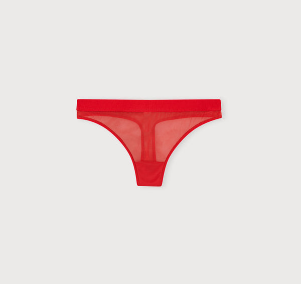 Organic Basics Mesh Thong Spicy