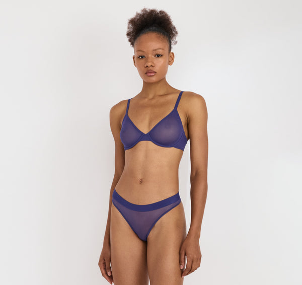 organic basics Mesh Unlined Demi Bra Deep Dive
