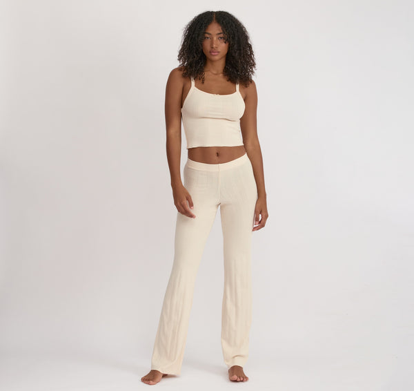 organic basics Pointelle Top Cloud