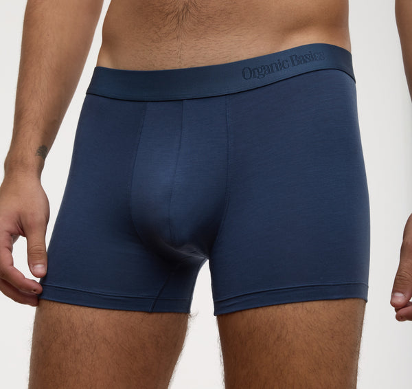 Organic Basics Premium Trunks 3-pack Midnight Blue