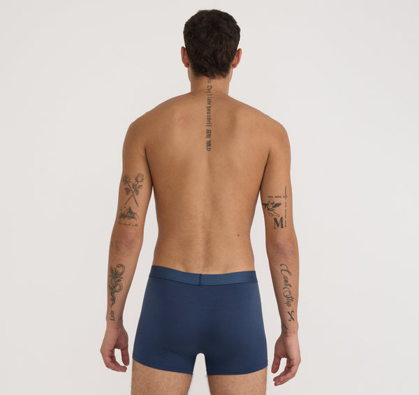 Organic Basics Premium Trunks 3-pack Midnight Blue