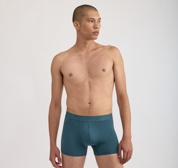 Organic Basics Premium Trunks 3-pack Space Blue