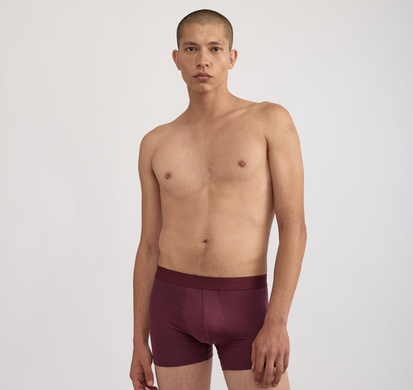 Organic Basics Premium Trunks 3-pack Space Blue