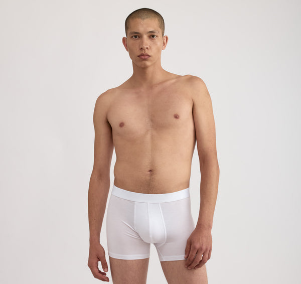 Organic Basics Premium Trunks 3-pack White