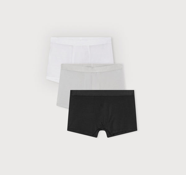 organic basics Premium Trunks 3-pack White