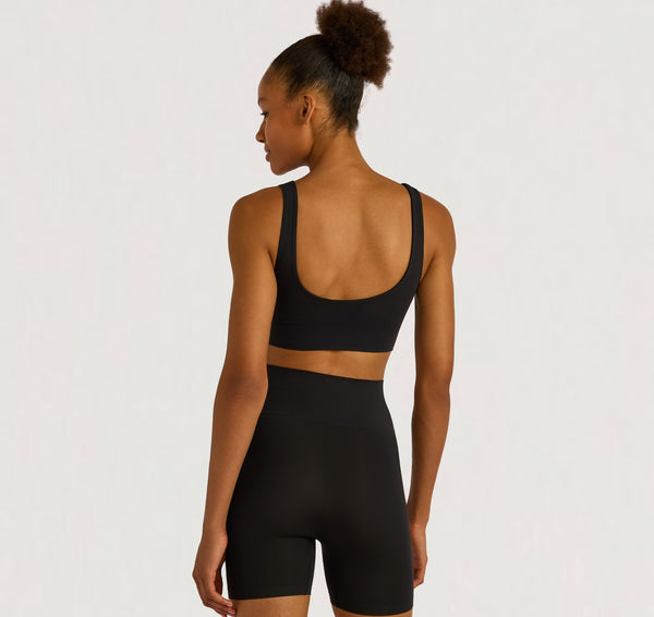 Organic Basics Smooth Bralette 2-Pack Black