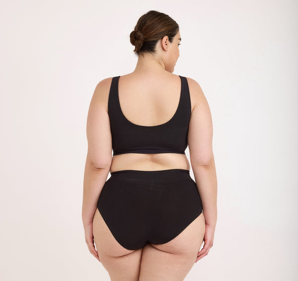 Organic Basics Smooth Bralette Black