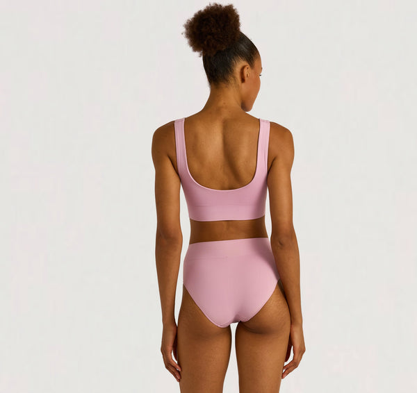 Organic Basics Smooth Bralette Lavender Mist