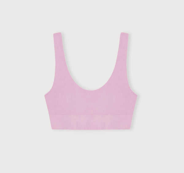 Organic Basics Smooth Bralette Lavender Mist