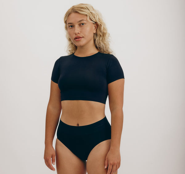 Organic Basics Smooth Hipster 6-Pack Black