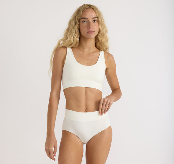 organic basics Smooth Hipster Off White