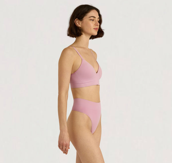 Organic Basics Smooth Padded Bra Lavender Mist