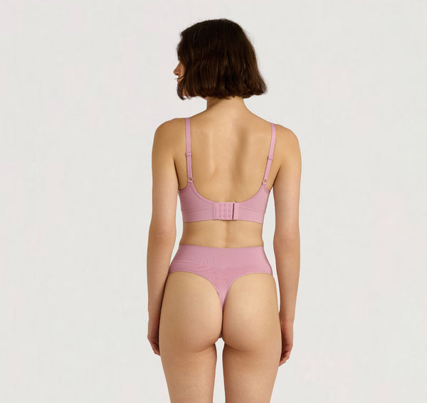 Organic Basics Smooth Padded Bra Lavender Mist