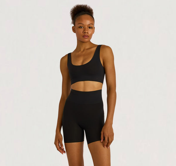 organic basics Smooth Shorts Black