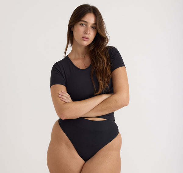 Organic Basics Smooth Tee Black