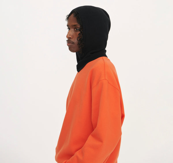 Organic Basics Soft Knit Balaclava Black