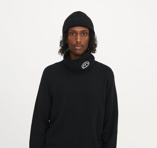 Organic Basics Soft Knit Beanie Black