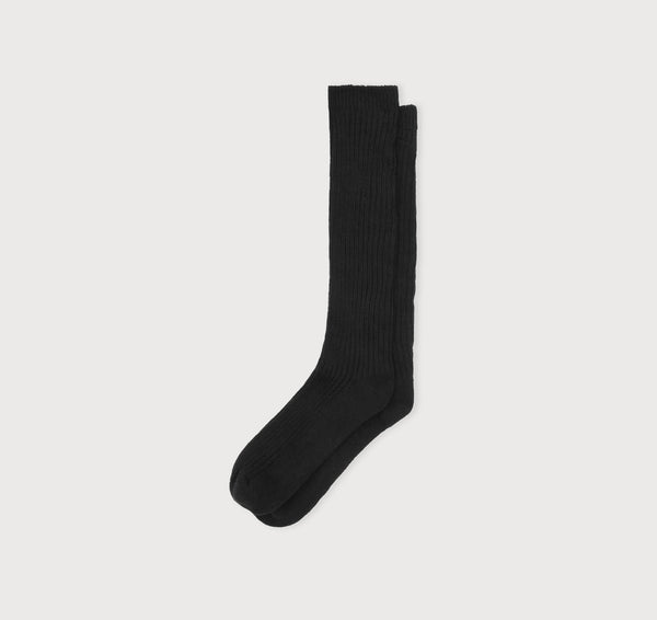 organic basics Soft Slouchy Socks Black
