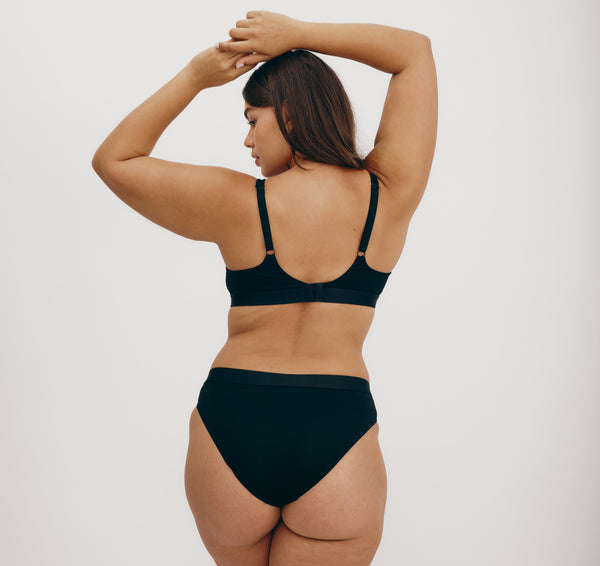 Organic Basics Soft Touch Bra Black