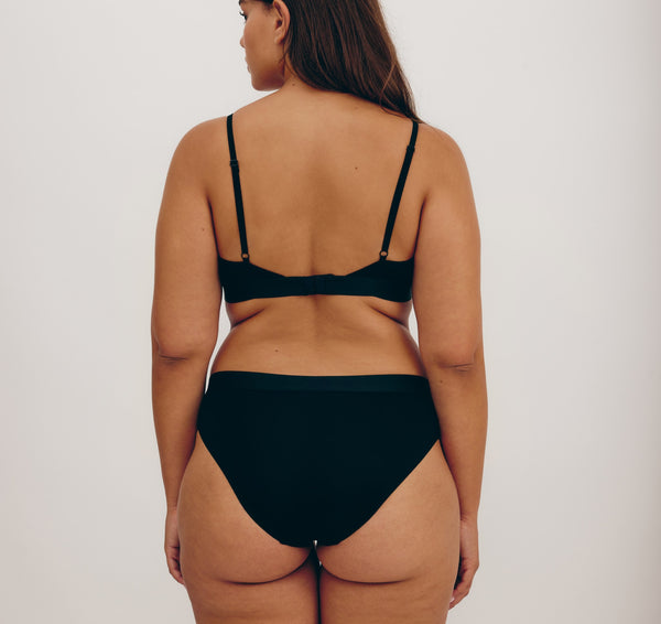 Organic Basics Soft Touch Bralette Black