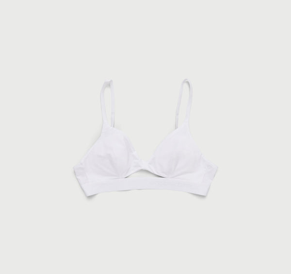 Organic Basics Soft Touch Bralette White