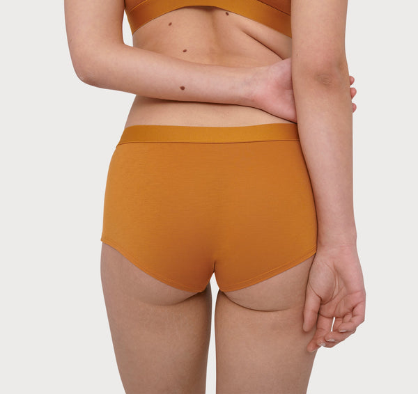 Organic Basics Soft Touch Shorty Ocher