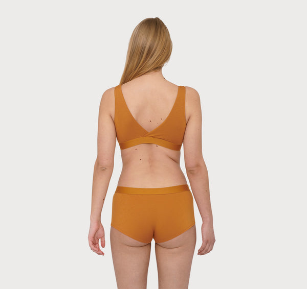 Organic Basics Soft Touch Shorty Ocher
