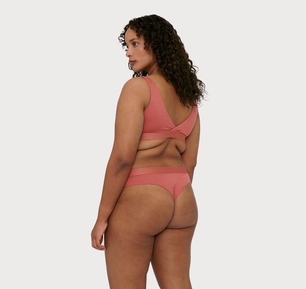 Organic Basics Soft Touch Tanga 2-pack Cedar