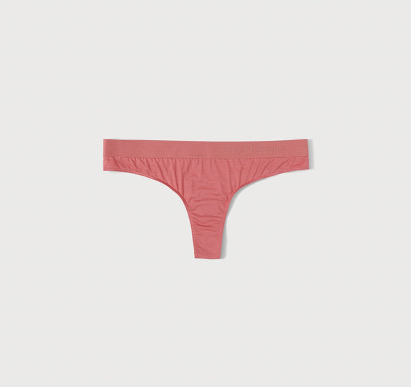 Organic Basics Soft Touch Tanga 2-pack Cedar