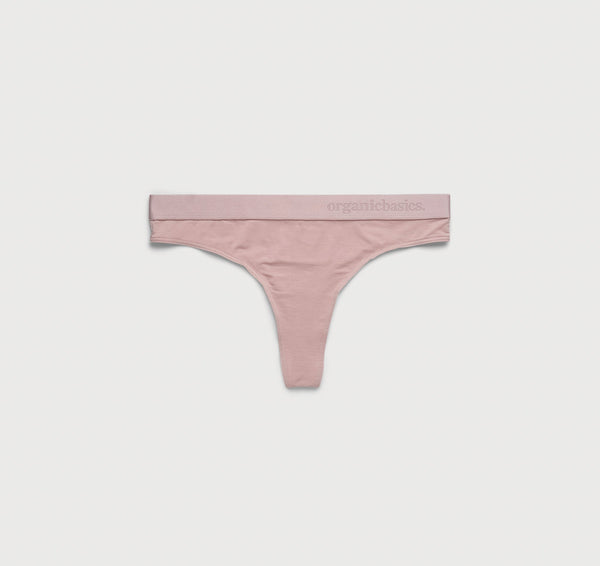 Organic Basics Soft Touch Tanga 2-pack Dusty Rose