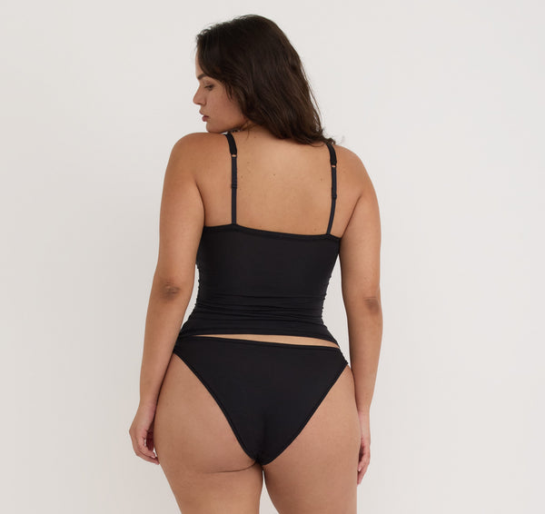 Organic Basics Soft Touch Veil Cami Black