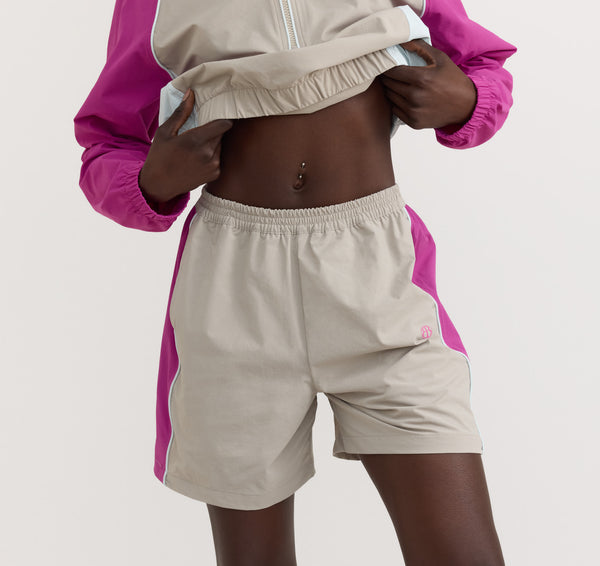 Organic Basics Track Shorts Pink