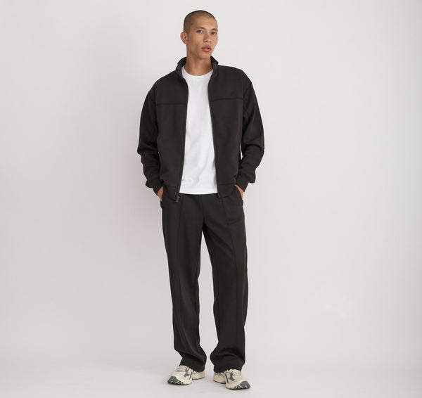 organic basics Track Zip Jacket Black