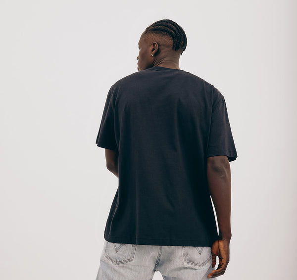 Organic Basics True Boxy Fit Tee Black