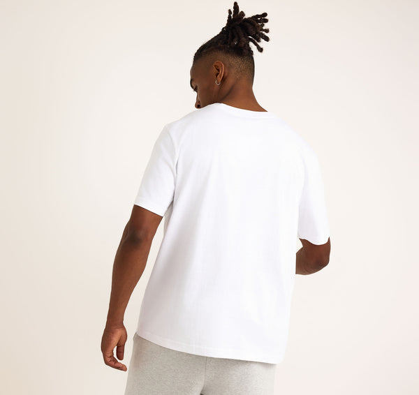 Organic Basics True Heavy Boxy Fit Tee White