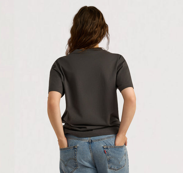 Organic Basics True Heavy Boxy Tee Slate