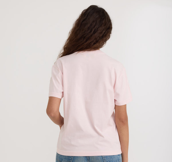 Organic Basics True Heavy Boxy Tee Soft Blush