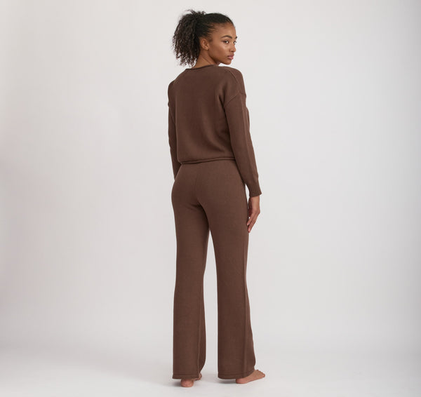 Organic Basics True Knit Sweater Walnut