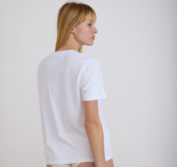 Organic Basics True Regular Tee White