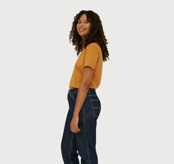 Organic Basics True Tee Ocher