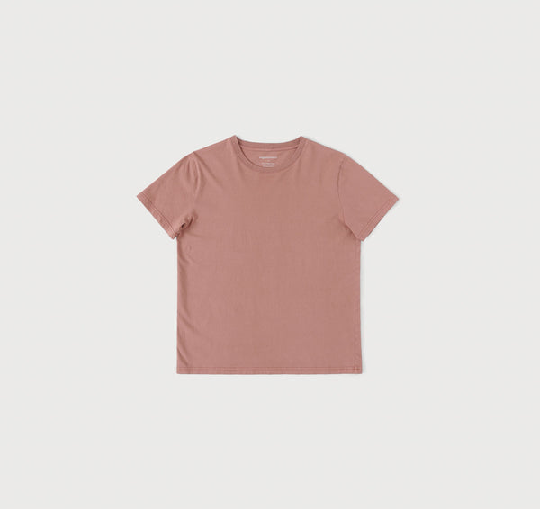 Organic Basics True Tee TerraToned Brick