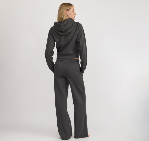 Organic Basics Weekend Boxy Hoodie Slate