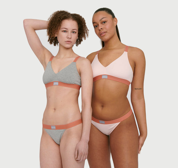 Organic Basics Recycled Cotton Move Briefs Rose Pink