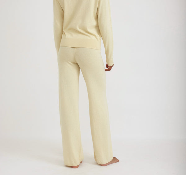 Organic Basics Soft Knit Boxy Crewneck Sweater Double Cream