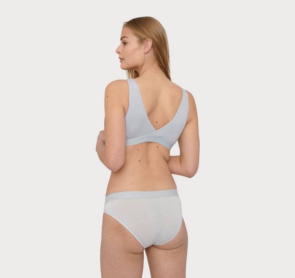 organic basics Soft Touch Briefs 2-pack Cloudy Blue