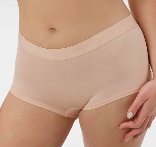 Organic Basics Soft Touch Shorty 2-pack Himalayan Salt