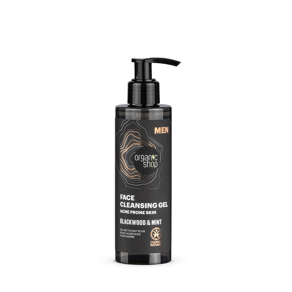organic shop Acne Prone Skin Face Cleansing Gel Blackwood & Mint