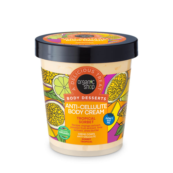 organic shop Anti-Cellulite Body Cream Tropical Sorbet