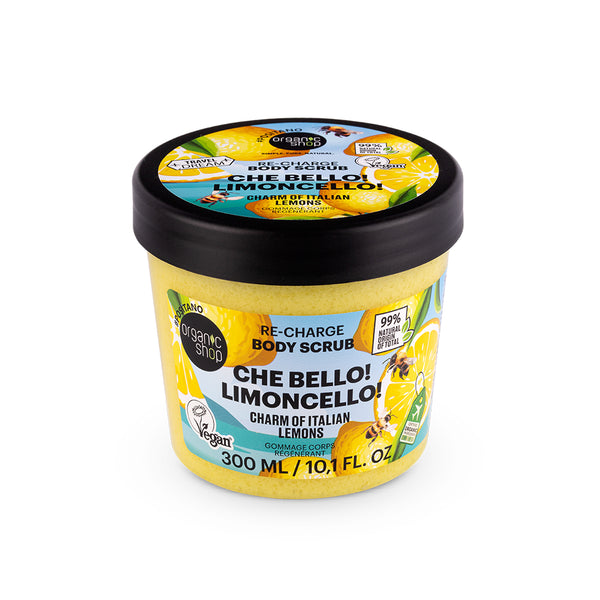 organic shop Che Bello Limoncello Body Scrub Re-Charge