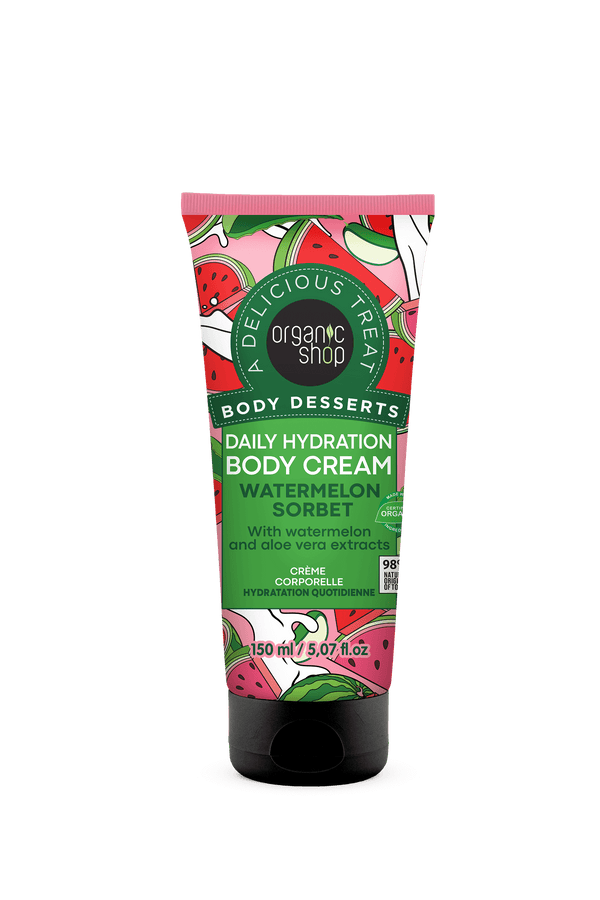organic shop Daily Hydration Body Cream Watermelon Sorbet